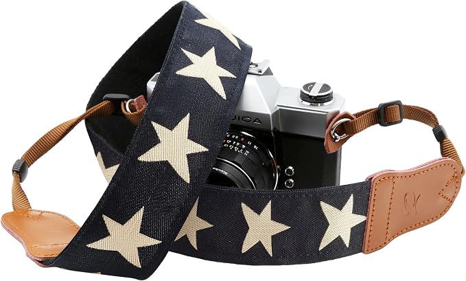 Padwa Lifestyle Pentagram Embroidered Camera Strap