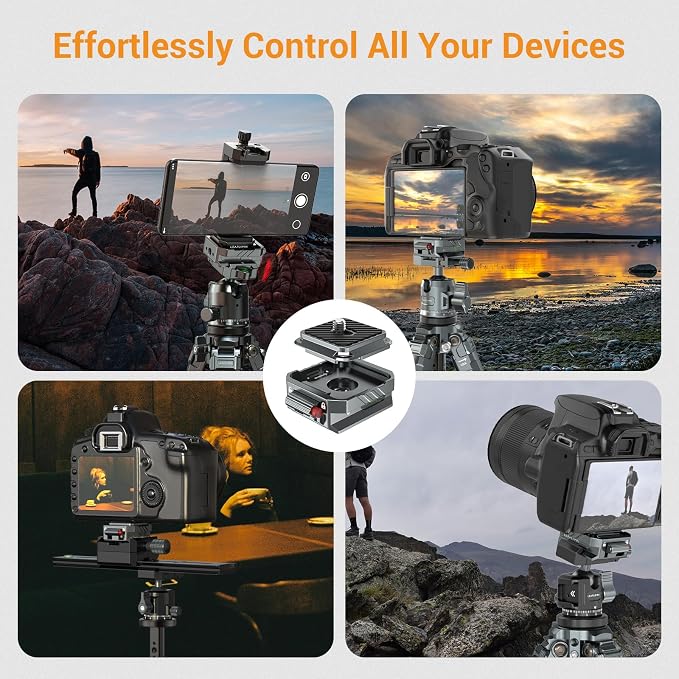 Camera Quick Release Plate Kit