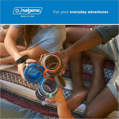 Nalgene 32 oz Wide Mouth Water Bottle - BPA-Free, Durable & Leak-Proof | Perfect for Hiking, Gym & Travel
