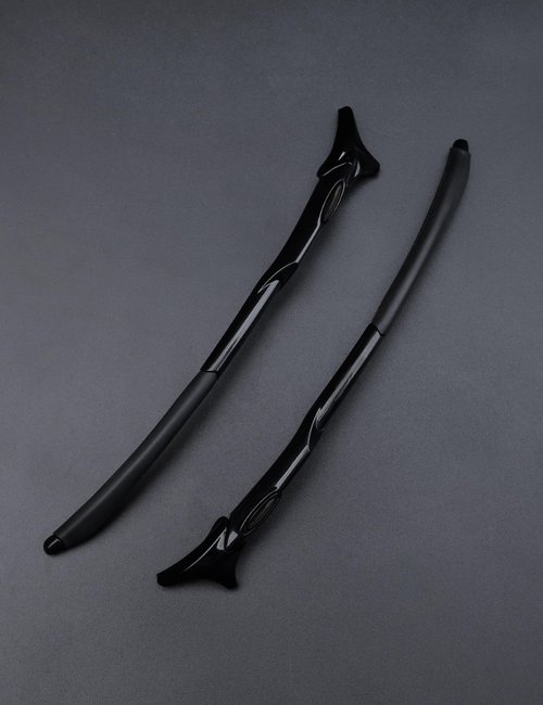 MYCOURAG Replacement Temples Arms Legs Compatible with Oakley EV-Zero Series Sunglasses - Black