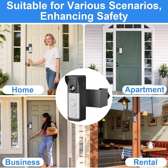 Anti-Theft Doorbell Mount Compatible