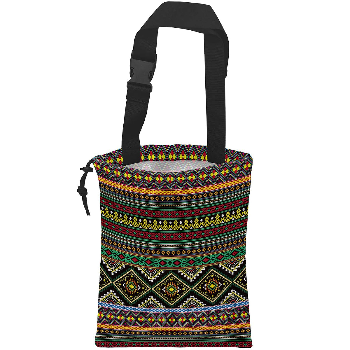Car Trash Bag Hanging Black Cats Car Trash Can Waterproof Garbage Bag Hanging for Car Back Seat