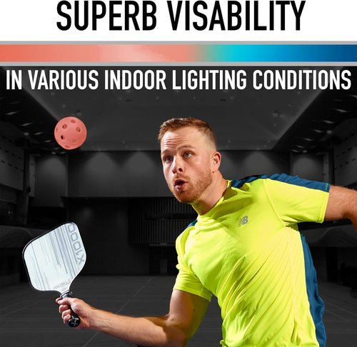 Franklin Sports X-26 Indoor Pickleballs - USAPA Approved Tournament Balls | Available in 3, 12, & 100 Packs