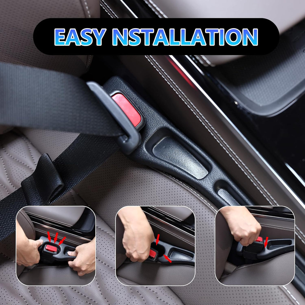【Compatible with Honda Civic】 Car Seat Gap Filler