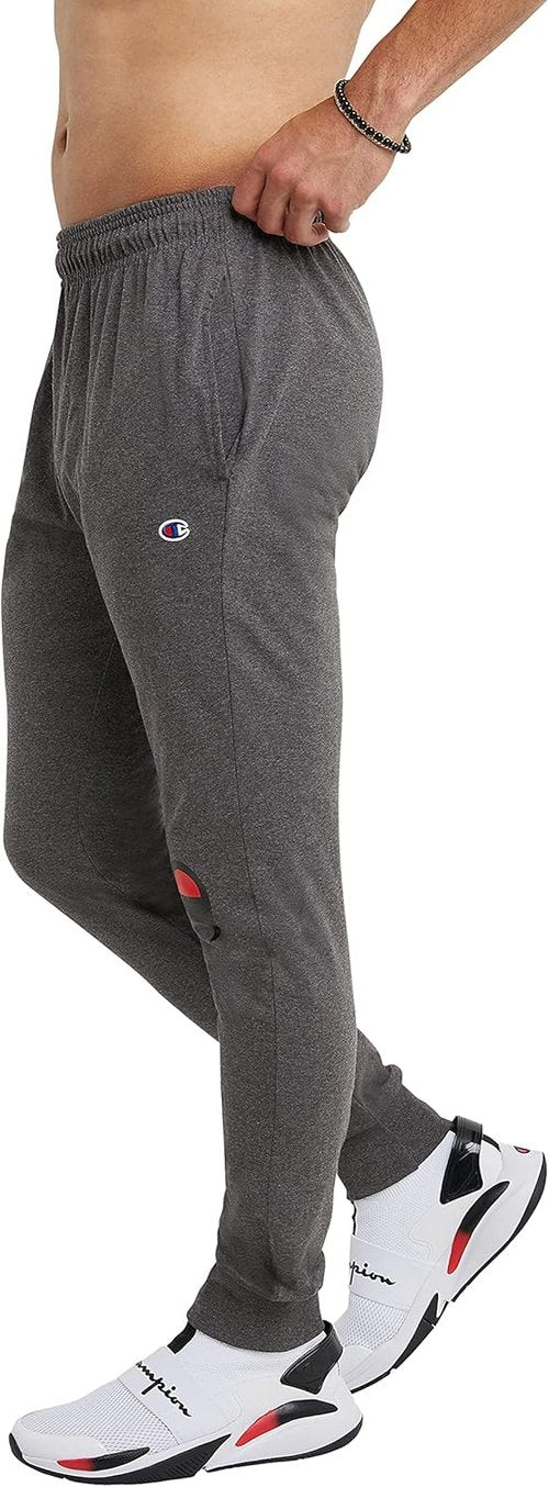 Champion Men's Joggers - Lightweight Cotton Lounge Pants for Everyday Comfort | 31" Length
