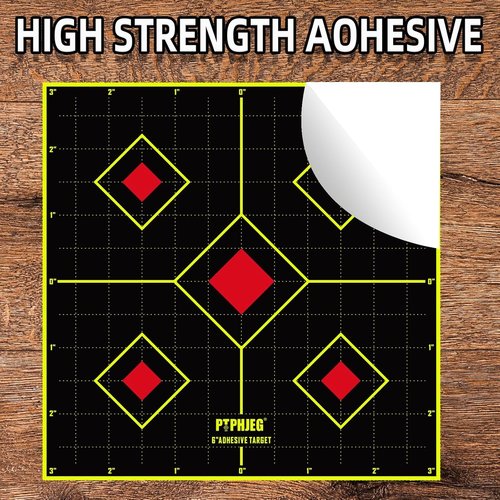 Bull's-Eye Multicolor Splatter Targets - Ideal for Indoor & Outdoor Shooting Practice