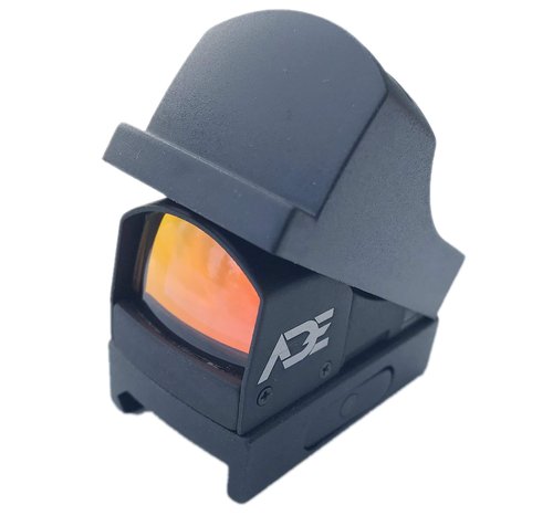 Ade Advanced Optics RD3-002 Compact Red Dot Sight with Integral Weaver-Picatinny Mount