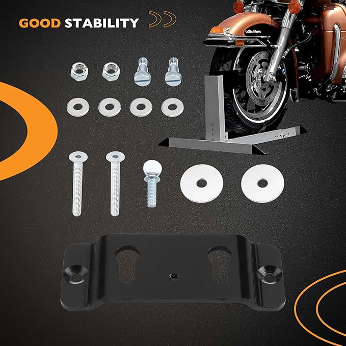HQPASFY Trailer-Stop Adapter Kit for Pit-Stop Wheel Chock System TK-3000