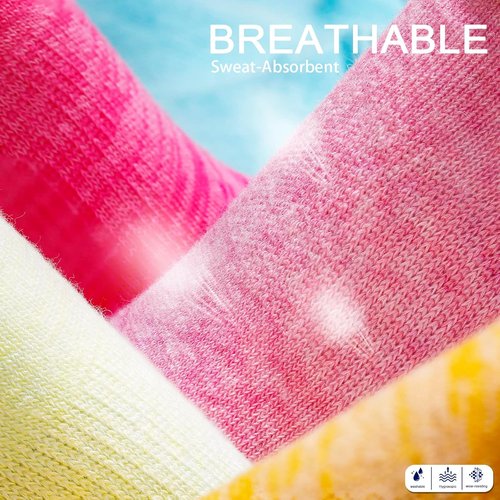 IDEGG No Show Socks - Anti-Slip Low Cut Ankle Socks for Men & Women | Casual Invisible Liner