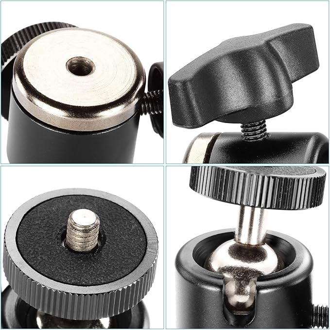 Neewer® Aluminum Alloy 360 Degree Rotating Swivel Mini Ball Head