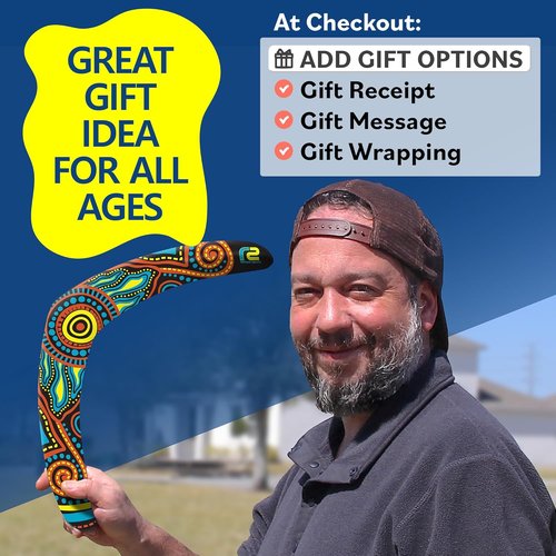 Boomerang Toy by Outdoor Fun | Soft Flying Boomerang for All Ages - Perfect for Beach & Backyard Games