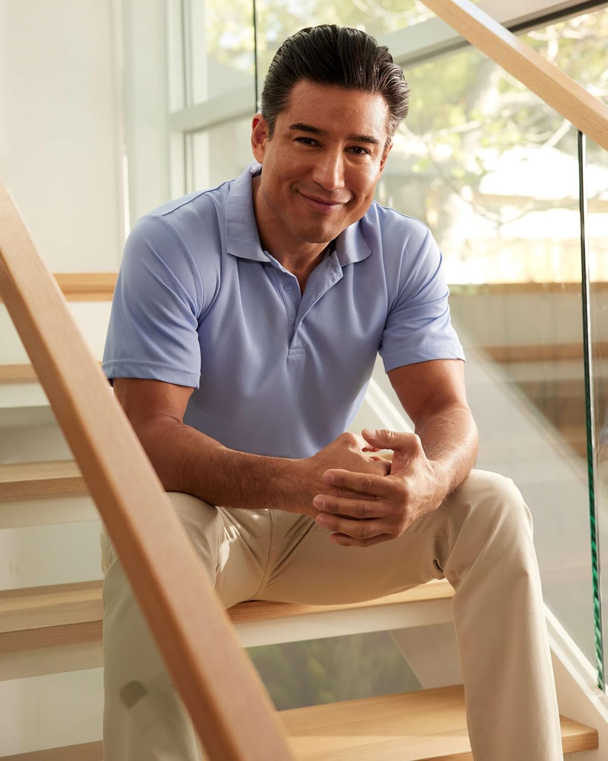 Real Essentials Men's Short Sleeve Golf Polo - Moisture-Wicking Casual Workout Shirt | Big & Tall