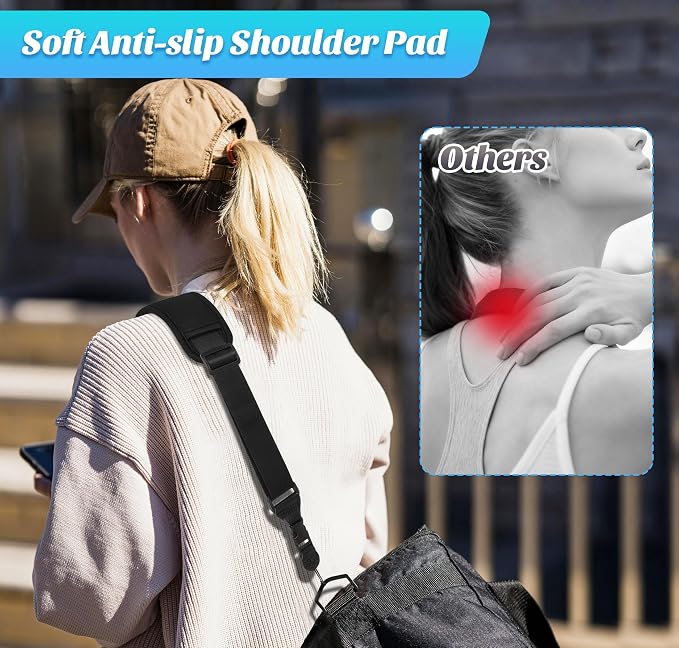 Padded iPad Binocular Camera Shoulder Strap, Nylon Neck Lanyard Strap