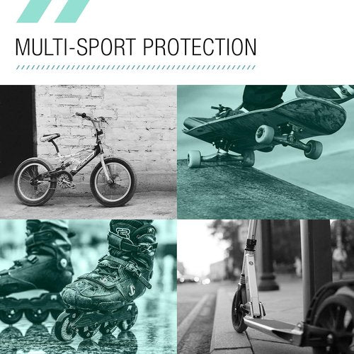 80SIX Triple Certified Multisport Helmet - Perfect for Biking, Scootering, Skateboarding & Roller Skating