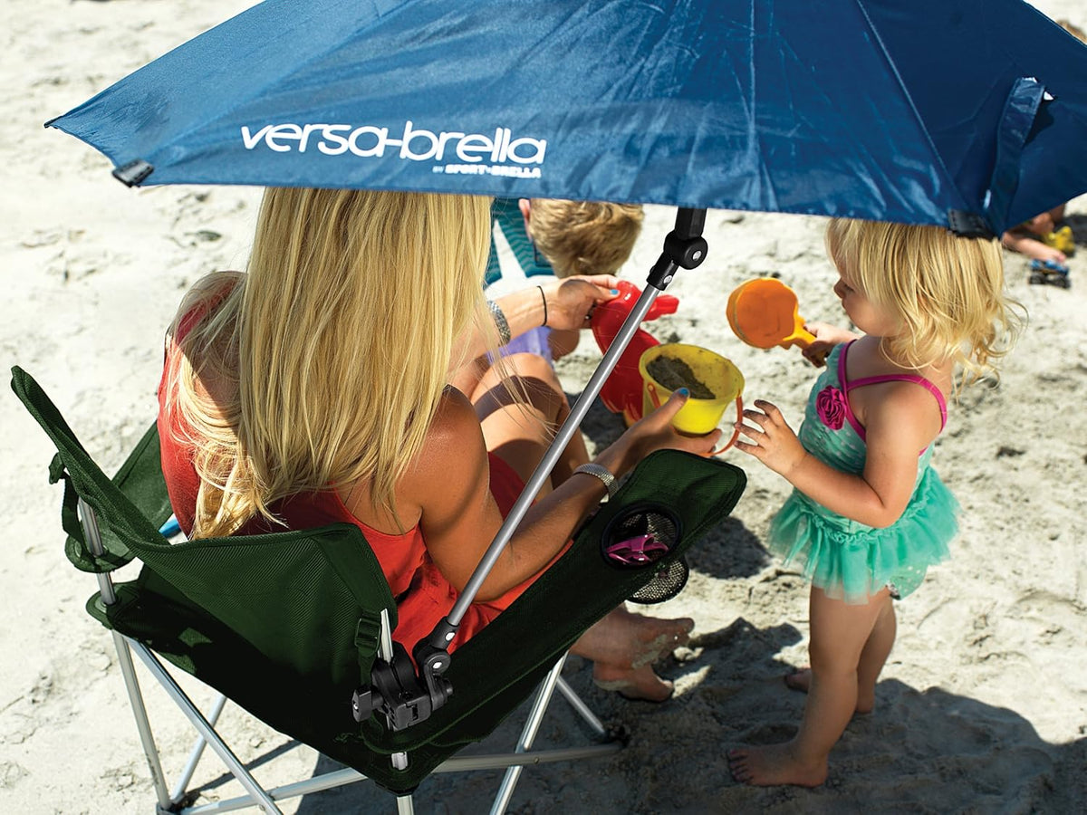 Sport-Brella Versa-Brella XL - Versatile All-Position Umbrella with Clamp | Midnight Blue