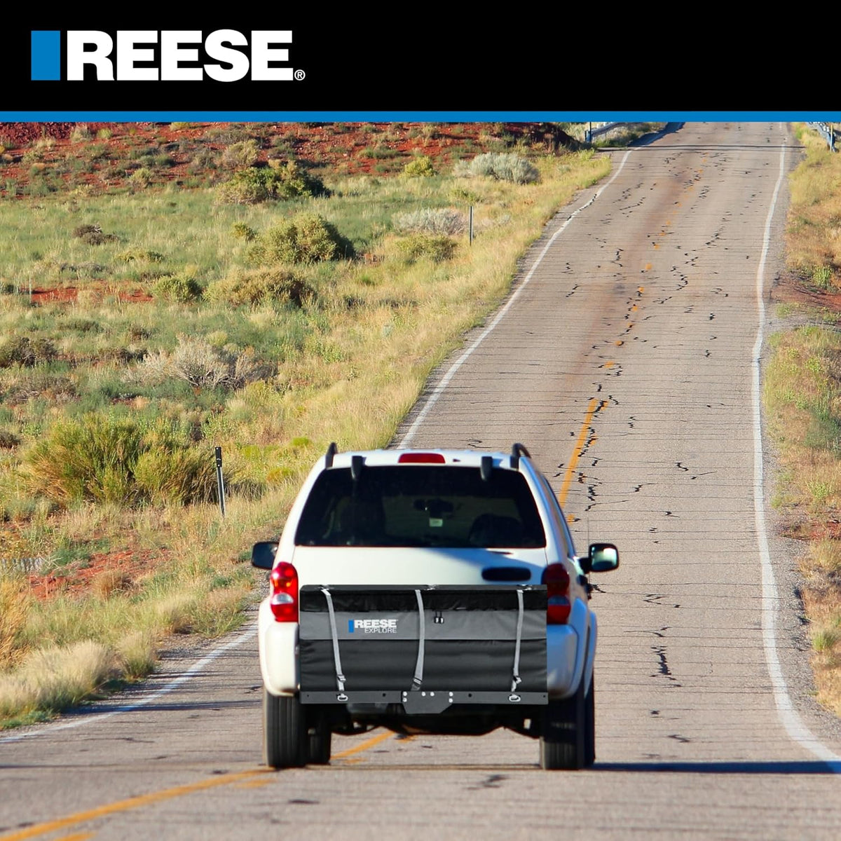 Reese Explore 63604 Amigo Hitch Mount Cargo Carrier Bag - Rainproof, 59" x 18.5" x 24" Size