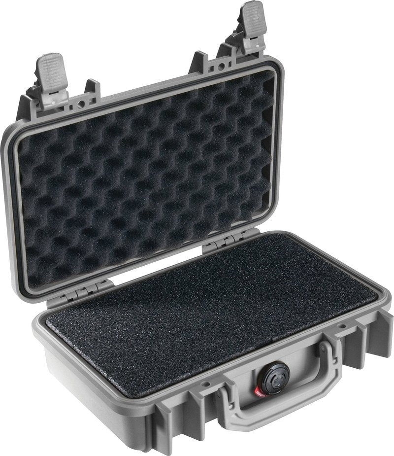 Pelican 1170 Case with Foam (Silver)