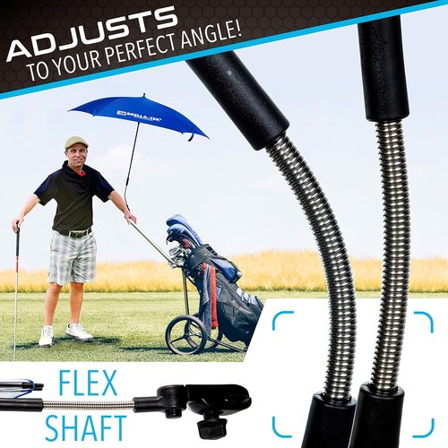 Franklin Sports Umbrella - All Position SidelineBrella with UPF 50+ Sun Protection | Universal Clamp