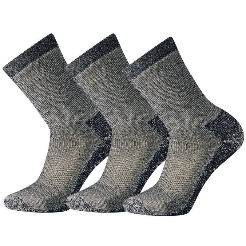 Smartwool Men's Hike Classic Edition Extra Cushion Crew Socks 3-Pack, Navy, Large