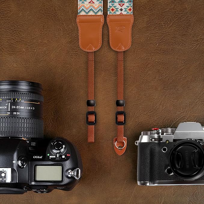 Padwa Lifestyle Cool Ethnic Style Apricot Camera Strap