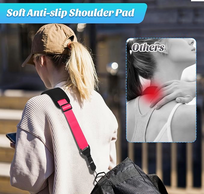 Padded iPad Binocular Camera Shoulder Strap, Nylon Neck Lanyard Strap