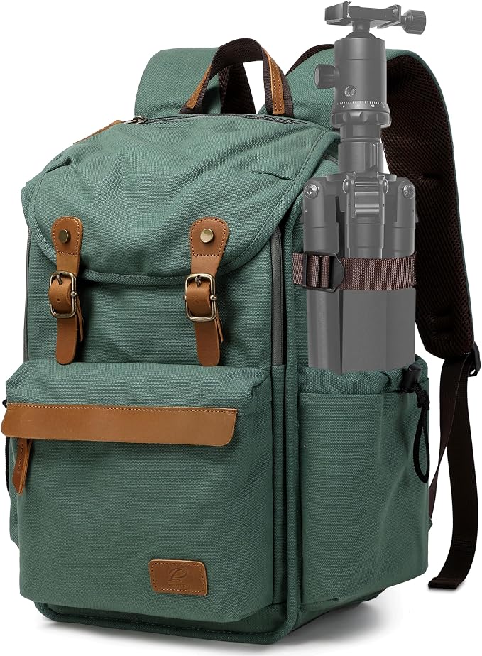Padwa Lifestyle Green Camera Backpack
