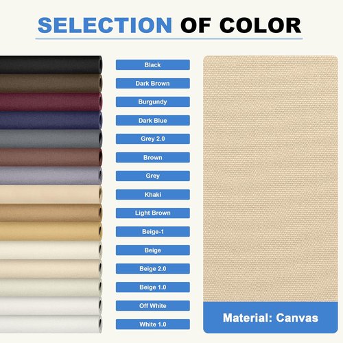 KING MOUNTAIN Canvas Repair Tape - Waterproof Self-Adhesive Patch for Outdoor Gear | 4x63 Inches (Khaki)