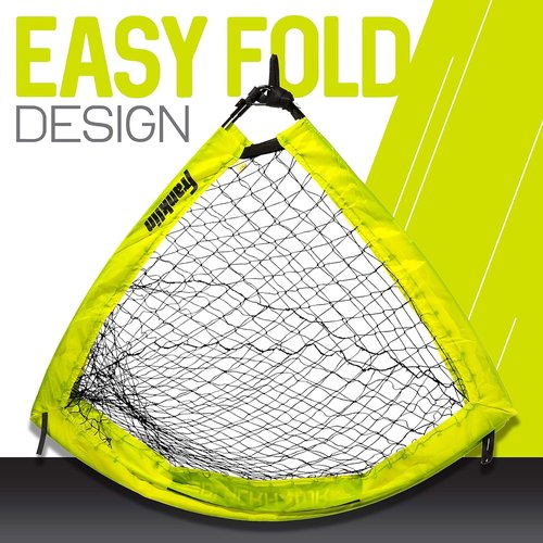 Franklin Sports Blackhawk Soccer Goal - Portable Pop-Up Nets for Indoor/Outdoor Play - Youth & Adult Sizes Available