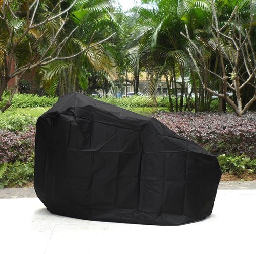 ATCG Bike Cover - Waterproof 190T Nylon Bicycle Cover for 20" Kids' Bike | Compact Storage Bag (Black)