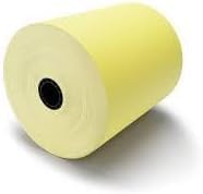 3 1/8 x 230 Yellow Thermal Paper Receipt Rolls fits all Clover POS Cash