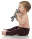 Silky Toes Baby Leggings, Toddler Seamless Panty Soft Cotton Knit Pants for Girls and Boys