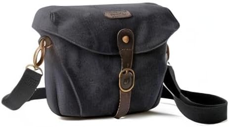 BAGSMART Camera Bag, SLR DSLR Canvas Crossbody Camera Case, Compact Camera
