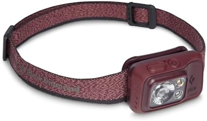 BLACK DIAMOND Spot 400-R Headlamp, Rechargeable, Dimmable, BD Bordeaux