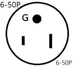 Parkworld 6AWG NEMA 6-50 Extension Cord 50 AMP, 250-Volt 6 Gauge Welder Extension Cord 50A 3-Prong 6-50P to 6-50R (100FT)