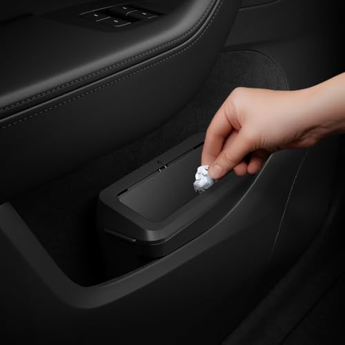Spigen Door Pocket XL Car Seat Side Organizer for Tesla Model 3/Y/S/X & All Cars – Extra Large Storage, Black