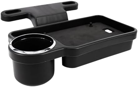 Car Cup Holder Tray, Detachable Eating Organizer Backseat Car Tray, Car Back Seat Organizer Foldable Desing, Automotive Accessories for Most Vehicles