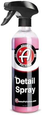 Adam's Detail Spray (16 fl. oz) - Quick Waterless Car Detailer | Polisher Clay Bar & Car Wax Booster | Adds Shine & Gloss Depth