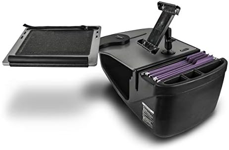 AutoExec Reach Car Desk for Your Vehicle Workstation and Mobile Office, Front Seat, with Tablet Mount
