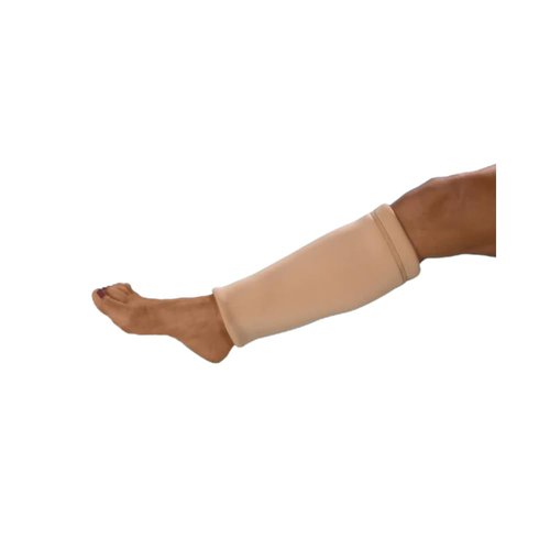 DermaSaver Shin Tube – Protective Leg Sleeve for Skin Tear & Pressure Relief – Breathable, Soft & Comfortable – Small (9–12")