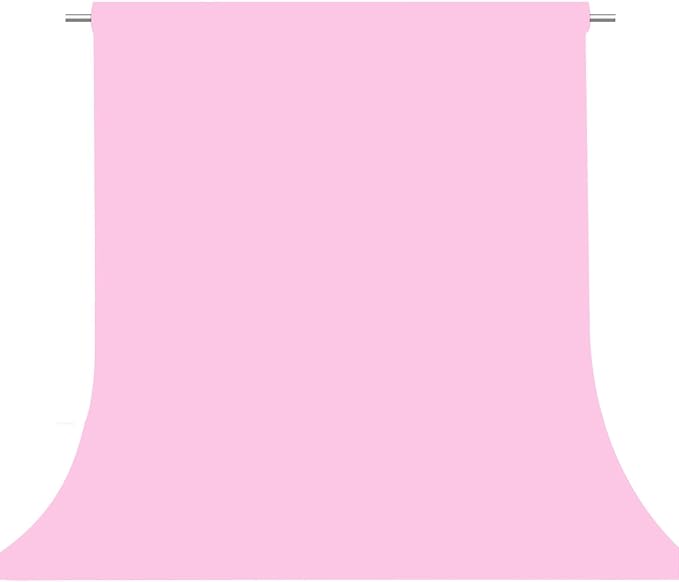 Pink Photo Backdrop for Photoshoot, Fabric Background for Product Photography