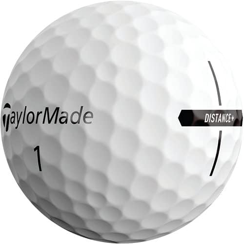 TaylorMade Golf Distance+ Balls - Enhanced Distance & Performance | Ideal for All Skill Levels