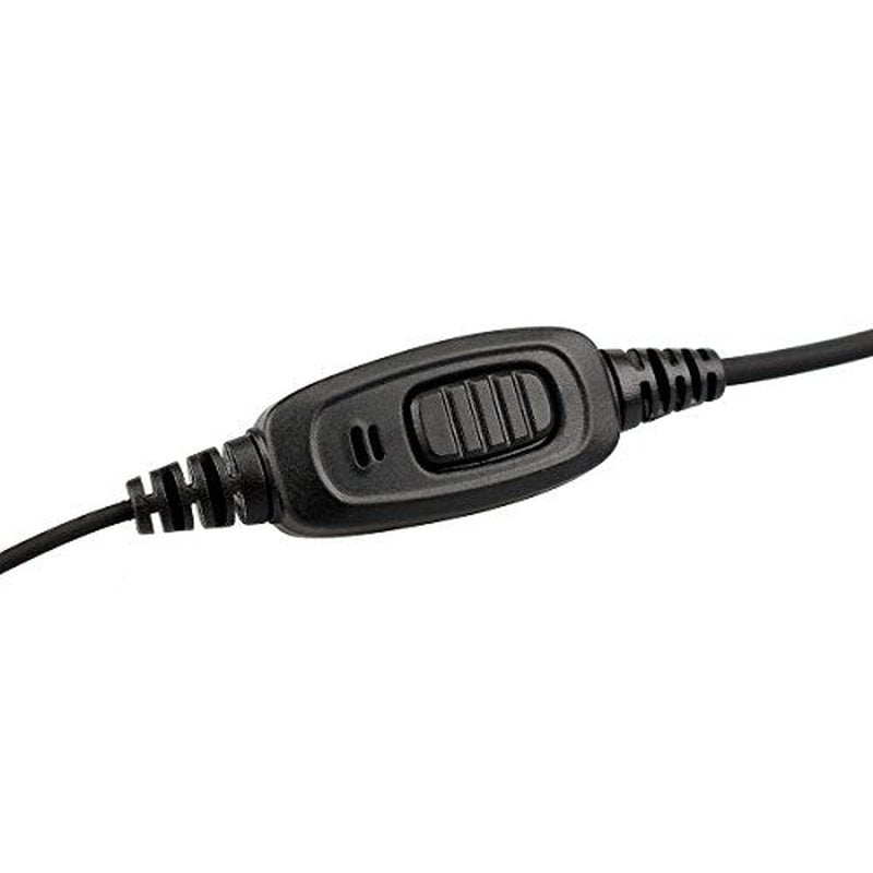 Retevis Case of 10, Two Way Radio Earpiece with Mic Single Wire Earhook Headset for RT22 RT21 RT68 RT68H H777 H777H RT86A RT86S, Compatible with Pxton, Baofeng BF-888S/BF-T26, Kenwood Walkie Talkies