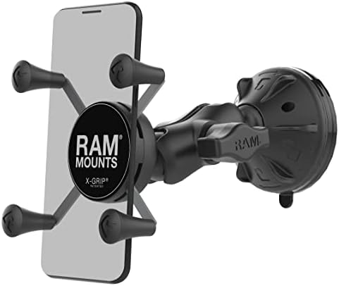 RAM MOUNTS X-Grip Car Phone Mount with Low-Profile Twist-Lock Cup