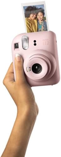 Fujifilm Instax Mini 12 Instant Camera Blossom Pink Bundle