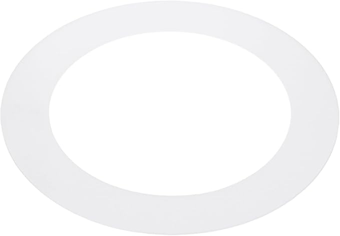 PATIKIL 6.3" ID 8.7" OD Plastic Trim Ring, Ceiling Light Goof Rings Matte