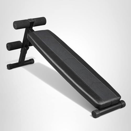 CAP Barbell Sit Up Bench – Adjustable Decline Ab Bench for Home Gym – Multi-Purpose Slant Board for Core Strength, Sit-Ups, and Full-Body Workouts
