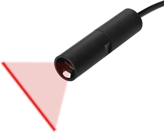 Red Line Laser Module 635nm Class I, 60° Fan Angle, 1~20 meters working distance