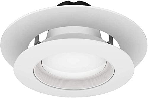6 Pack Matte White Goof Trim Ring