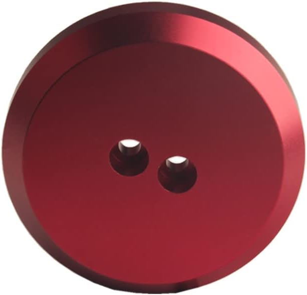 Dewhel Jack Pad Adapter Billet Anodized Red Aluminum Floor Jack for Corvette C8/C7/C6 Premium Bolt on Jack Points - 4 Pack¡­