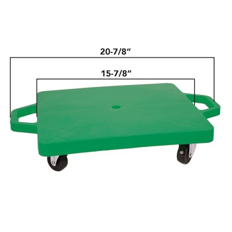 S&S Worldwide Spectrum 16 Green Scooter Built in Handles Protect Kids Hands Durable Molded Plastic Base.